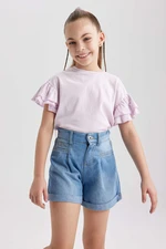 DEFACTO Girl Regular Fit Short Sleeve T-Shirt