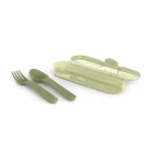 Suavinex Go Natural Cutlery Set príbor 12 m+ Green 3 ks