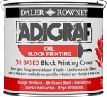 Daler Rowney Adigraf Block Printing Oil Pintura para linograbado Brilliant Red 250 ml