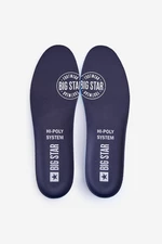 BIG STAR HI-POLY SYSTEM Insoles 2 pairs Navy Blue