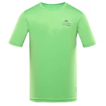 Green men's sports T-shirt ALPINE PRO Basik