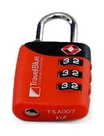 Travel Blue Combi TSA Lock Red