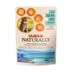 IAMS Naturally Adult treska v omáčce kapsička 85 g