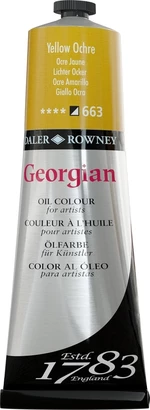 Daler Rowney Georgian Oil Paint Olejová farba Yellow Ochre 225 ml 1 ks