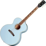 Epiphone J-180 LS Frost Blue Chitară electro-acustică Jumbo