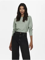 Light green basic sweater ONLY Rica - Women