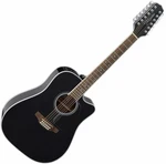 Takamine GD38CE Black 12-saitige Elektro-Akustikgitarre