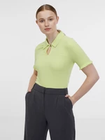 Light green women's polo shirt ORSAY