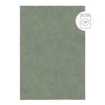 Zielony dywan z włókien z recyklingu odpowiedni do prania 80x150 cm Fluffy – Flair Rugs