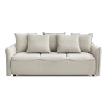 Kremowa rozkładana sofa 226 cm Leon – Bobochic Paris