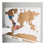 Mapa do zdrapywania 88x52 cm World Scratch Map – Ambiance