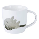 Biały porcelanowy kubek 400 ml Upside Down Cat – Maxwell & Williams