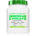 Scitec Nutrition Greens & Fruits prášok na prípravu nápoja s vitamínmi príchuť Pear-Lemon Grass 600 g