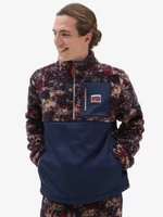 Vans Outdoor Club Quarter Zip Mikina Modrá