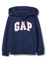 Blue girls' sweatshirt GAP logo