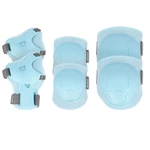 Spokey BUFFER II - 3-dielna set of children's protectors, blue, veľ. Xs