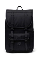 Batoh Herschel 11391-05881-O Little America Mid Backpack černá barva, velký, hladký