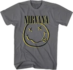 Nirvana Camiseta de manga corta Inverse Smiley Charcoal S