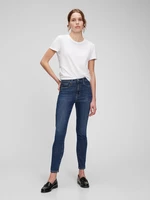 Women's blue jeans skinny high rise med cyrus GAP