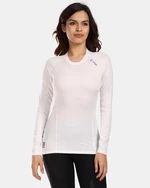 Women's functional long-sleeved T-shirt Kilpi SPOLETO-W White