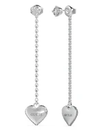 Guess Dlhé oceľové náušnice Falling In Love JUBE02235JWRHT/U