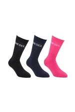 Diesel Ponožky - SKMRAYTHREEPACK  SOCKS viacfarebné