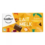 Schokolade Galler „Lait Profond Eclats de Noisettes“, 150 g