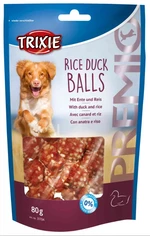 Pochúťka dog RICE DUCK balls (trixie) - 80g