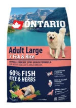 Ontario Adult Large Fish & Rice 2,25kg