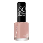 Rimmel London 60 Seconds Super Shine 8 ml lak na nechty pre ženy 500 Caramel Cupcake