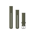 Remienok Garmin Quick Release Bands (20 mm), Moss, stříbrná přezka (010-12924-11) náhradný remienok • pre Garmin Approach S10, Garmin Approach S40, Ga