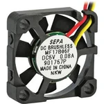 Axiální ventilátor SEPA MF17B05FSE 111111657, 5 V/DC, 15 dB, (d x š x v) 17 x 17 x 4.5 mm