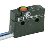 Mikrospínač - zdvihátko ZF DC3C-C3AA, 250 V/AC, 0.1 A, IP67