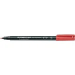 Staedtler Lumocolor permanent S DRY SAFE 313-2 permanentní popisovač , červená