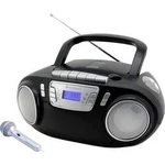 CD-rádio soundmaster SCD5800SW, FM, USB, kazeta, rádiopřehrávač, černá