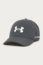 Čiapka Under Armour 1361547 šedá farba, s nášivkou, 1361547