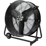 Průmyslový podlahový ventilátor CasaFan DF600 Eco IP54 SL, 123 W, (Ø x v) 65 cm x 77 cm, černá (matná)