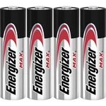 Tužková baterie AA alkalicko-manganová Energizer Max LR06, 1.5 V, 4 ks