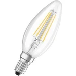 LED OSRAM 230 V, E14, 4 W = 37 W, 99 mm, teplá bílá, čirá, A++ (A++ - E) tvar svíčky vlákno, 1 ks