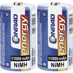 Ni-MH akumulátor velké mono D Conrad energy HR20 11000 mAh 1.2 V 2 ks