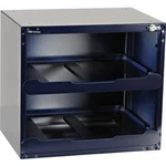 Nosný rám pro boxy na díly raaco, SafeBox 150, 139342, přihrádek: 2, 451 x 403 x 330, modrá