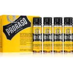 Proraso Wood and Spice Hot Set intenzivní olejová péče na tvrdé vousy 4 x 17 ml