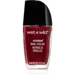 Wet n Wild Wild Shine vysoce krycí lak na nehty odstín Burgundy Frost 12.3 ml