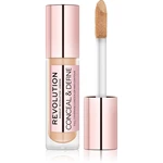 Makeup Revolution Conceal & Define tekutý korektor odstín C 8,5 4 g