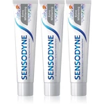 Sensodyne Extra Whitening bělicí zubní pasta s fluoridem pro citlivé zuby 3x75 ml