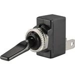 Páčkový přepínač do auta TRU COMPONENTS TC-R13-18B-SQ BLACK LEVER, 12 V/DC, 20 A, s aretací, 1 ks