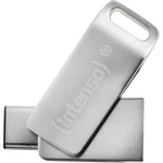 USB paměť pro smartphony/tablety Intenso cMobile Line, 64 GB, USB 3.2 Gen 1 (USB 3.0), stříbrná