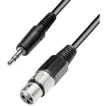 Kabel stereo jack (M) 3,5 mm/XLR (F), 3 m