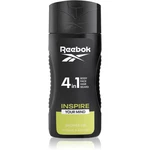 Reebok Inspire Your Mind energizující sprchový gel 4 v 1 pro muže 250 ml