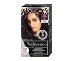 Permanentná farba na vlasy Loréal Préférence 4.261 Dark Purple - tmavo fialová - L’Oréal Paris + darček zadarmo